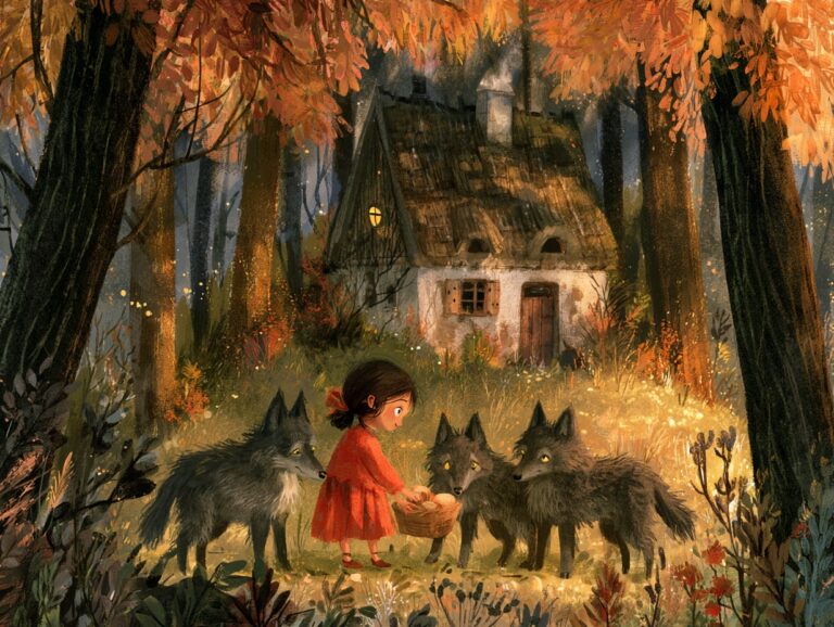 Ilustrace k pohádce O třech neposedných bratrech