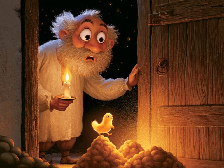 Ilustrace k pohádce Raráš u Paličků