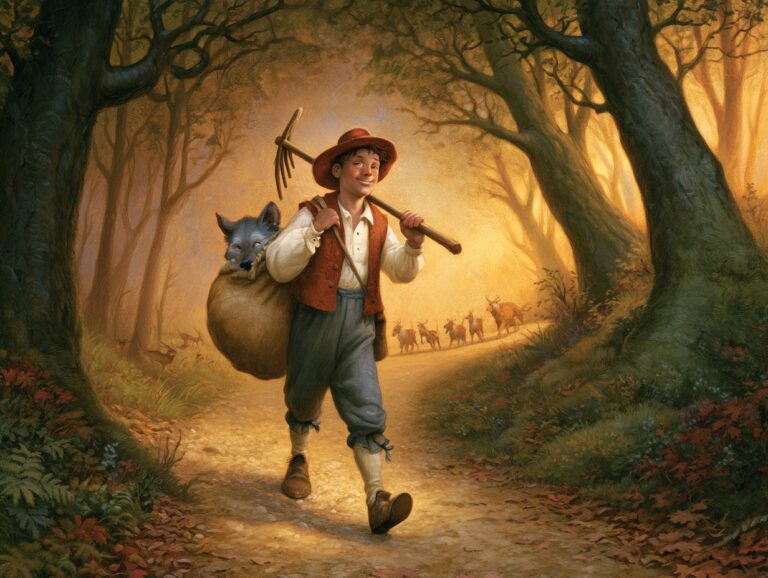 Ilustrace k pohádce Sliby chyby