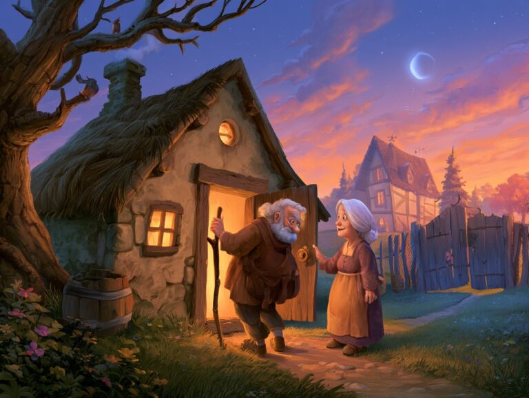 Ilustrace k pohádce Tajné slovo